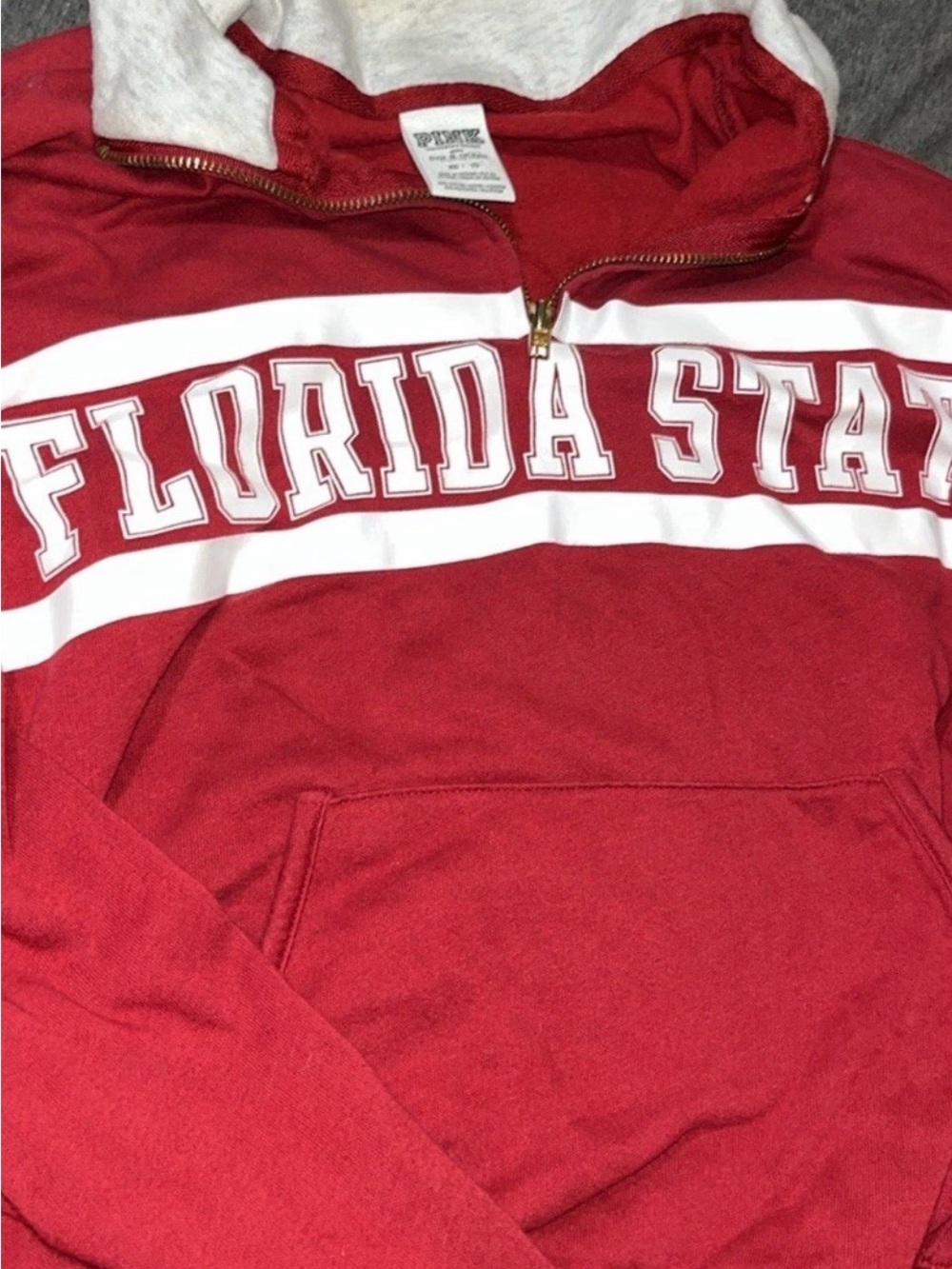 Victoria's Secret Pink 5th & Ocean 1/4 Zip Florida State